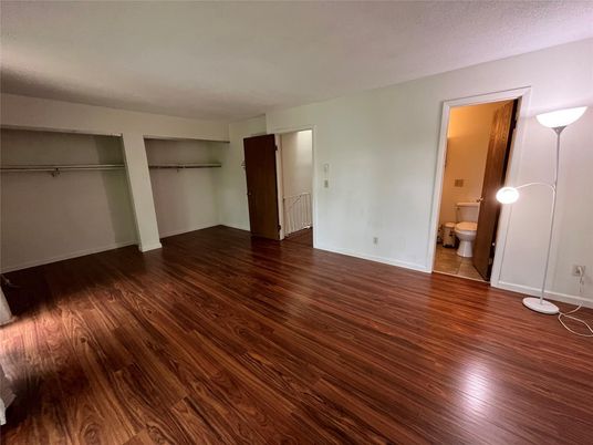 Bathroom, Empty room, Interior, Wood Texture Flooring