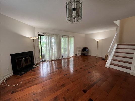 Fireplace, Interior, Wood Texture Flooring