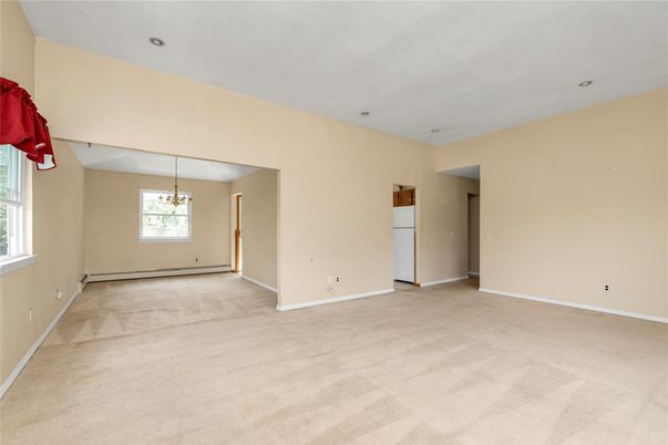 Chandelier, Empty room, Interior