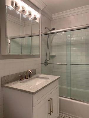 Bathroom, Glass Shower, Interior