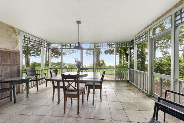 Dining room, Interior, Pendant Lights, Sun Room