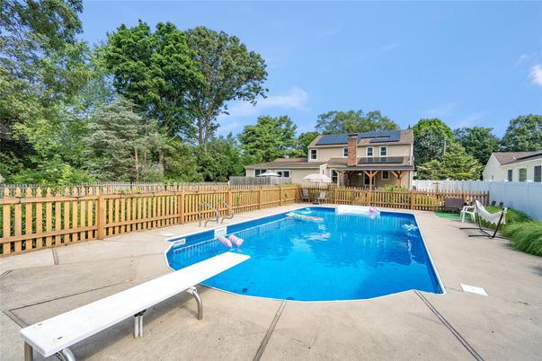 Exterior, Pool, Solar Panels