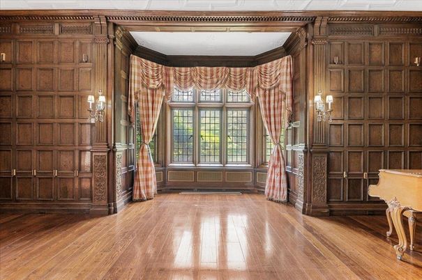 Empty room, Interior, Wood Texture Flooring, Wooden Walls