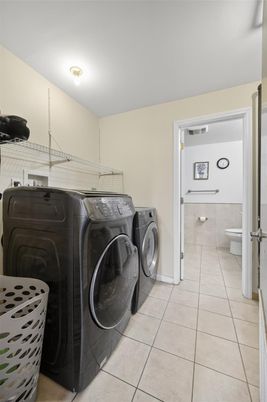 Interior, Washer