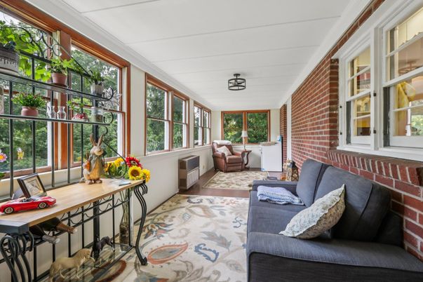 Interior, Living room, Stone Walls, Sun Room