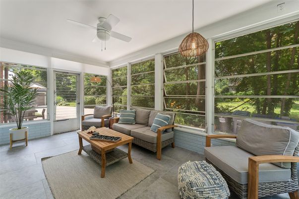 Interior, Living room, Pendant Lights, Sun Room