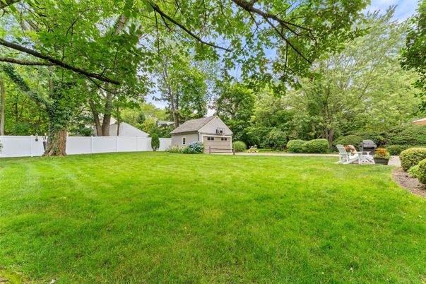 Backyard, Detached Garage, Exterior