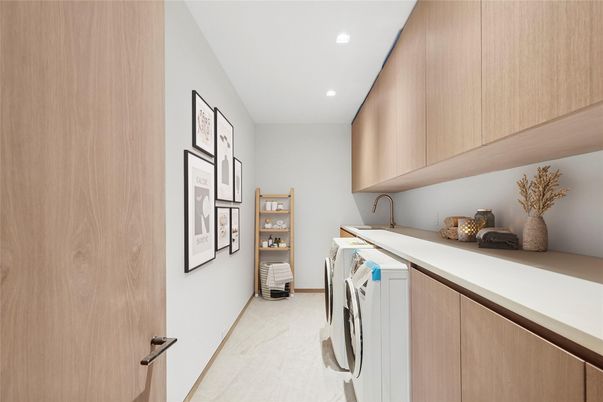 Interior, Recessed Lighting, Washer
