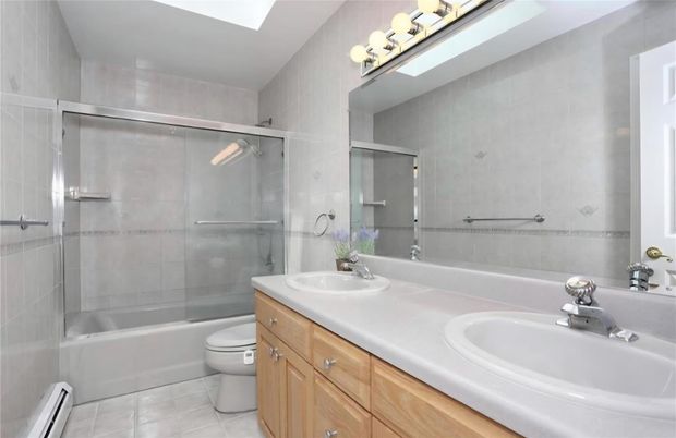 Bathroom, Dual Sink Vanities, Glass Shower, Interior