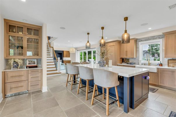 Dining room, Interior, Kitchen, Pendant Lights, Recessed Lighting