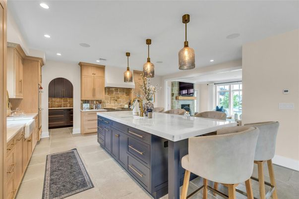 Interior, Kitchen, Pendant Lights, Recessed Lighting