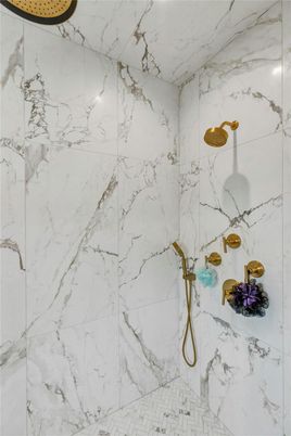 Bathroom, Interior, Marble Walls