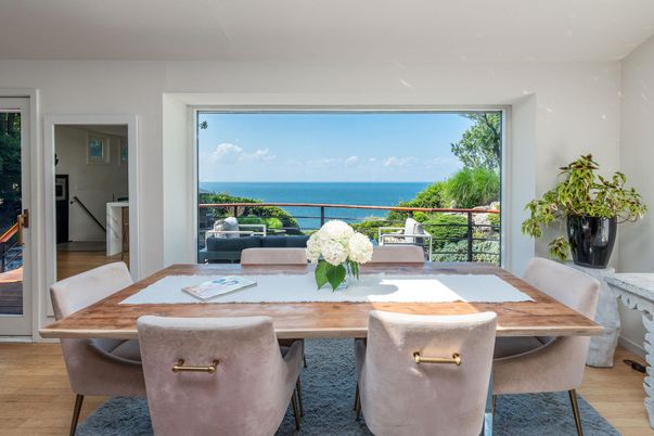 Dining room, Interior, Water, Wood Texture Flooring