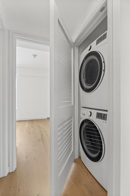 Interior, Utility Closets, Washer, Wood Texture Flooring