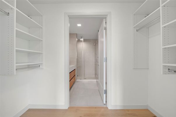 Interior, Recessed Lighting, Walk-in Closets, Wood Texture Flooring
