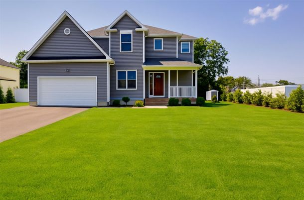 Attached, Exterior, Facade, Farmhouse
