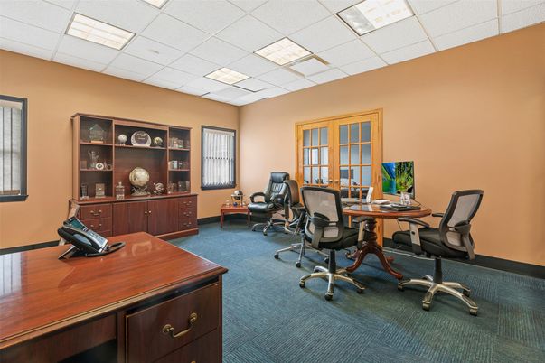 Home Office, Interior, Recessed Lighting