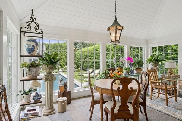 Dining room, Interior, Sun Room