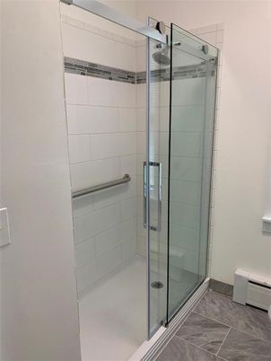 Bathroom, Glass Shower, Interior