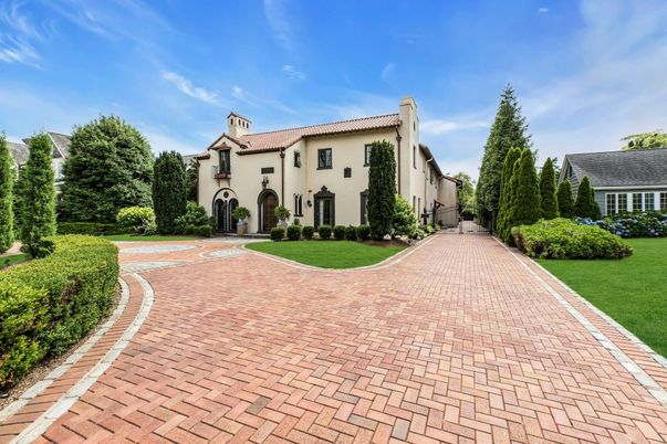 Backyard, Exterior, Facade, Spanish Mediterranean