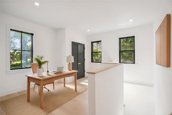 Home Office, Interior, Recessed Lighting