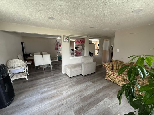 Dining room, Interior, Wood Texture Flooring