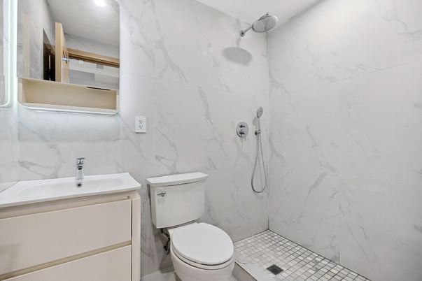 Bathroom, Interior, Marble Walls