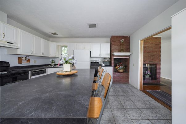 Interior, Kitchen, Stone Walls