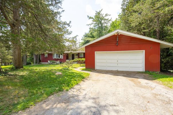 Backyard, Detached Garage, Exterior