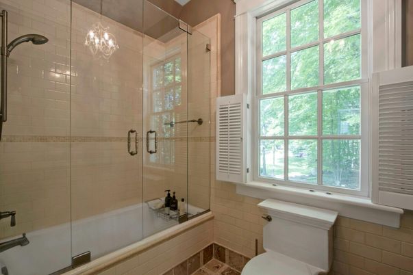 Bathroom, Glass Shower, Interior