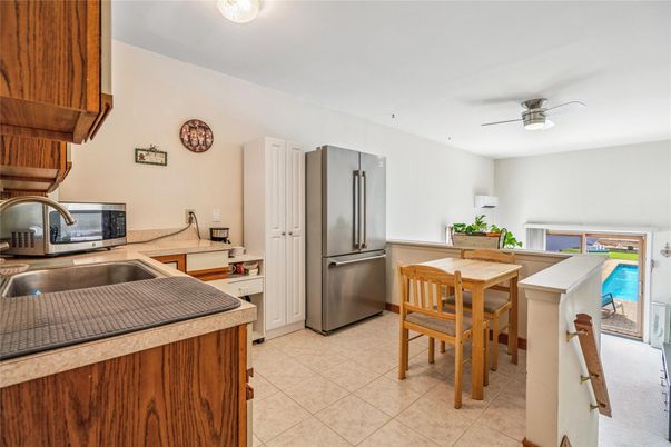 Dining room, Interior, Kitchen
