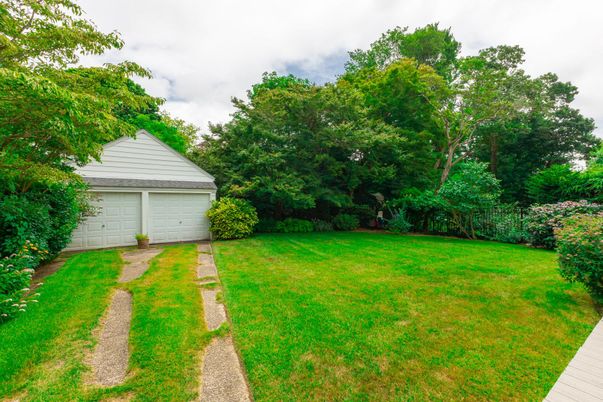 Backyard, Detached Garage, Exterior