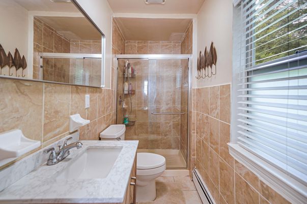 Bathroom, Glass Shower, Interior