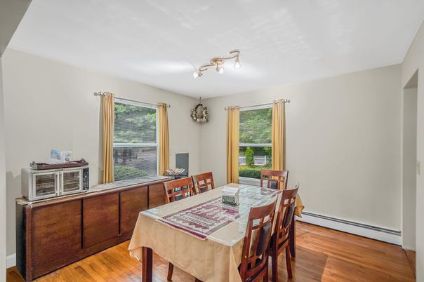 Dining room, Interior, Wood Texture Flooring