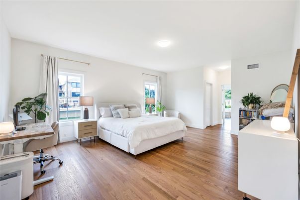 Bedroom, Home Office, Interior, Wood Texture Flooring
