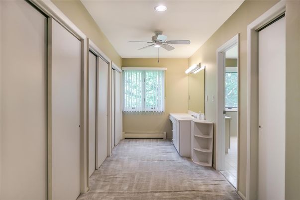 Bathroom, Interior, Recessed Lighting