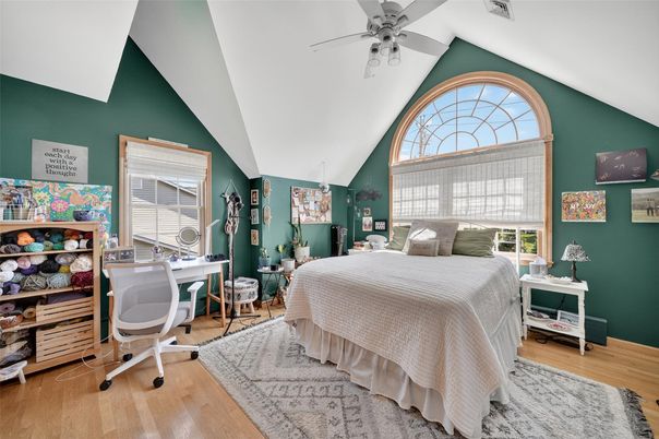 Bedroom, Home Office, Interior, Wood Texture Flooring