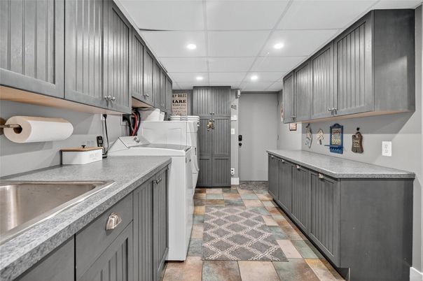 Interior, Recessed Lighting, Washer