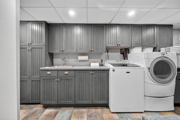 Interior, Recessed Lighting, Washer