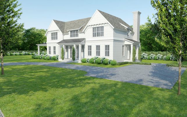 Backyard, Exterior, Facade, Farmhouse