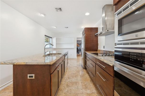 Interior, Kitchen, Recessed Lighting, Stainless Steel Appliances