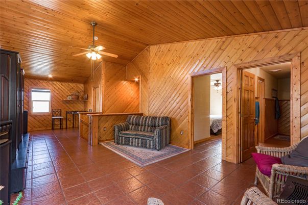 Interior, Kitchen, Recessed Lighting, Wooden Ceilings, Wooden Walls