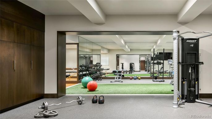 Fitness Equipment, Gym, Interior
