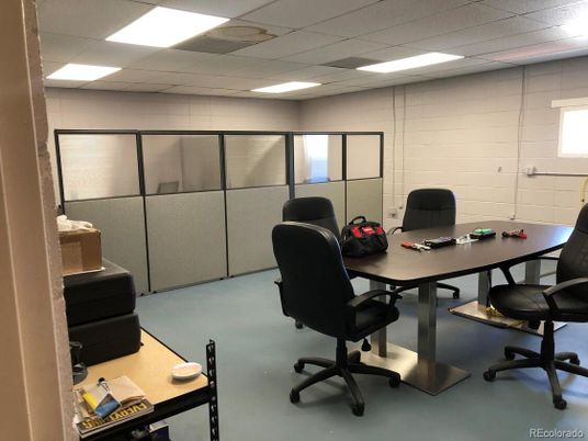Home Office, Interior, Recessed Lighting