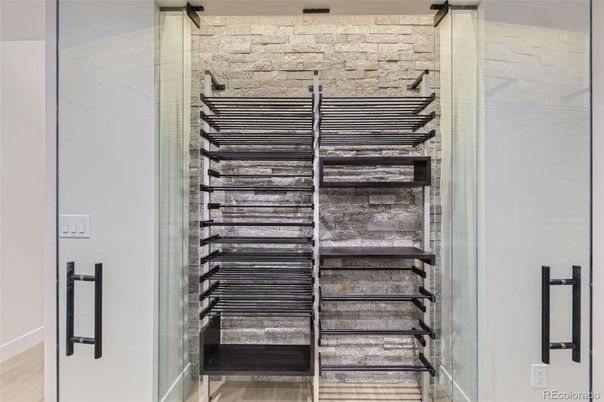 Interior, Stone Walls, Wood Texture Flooring