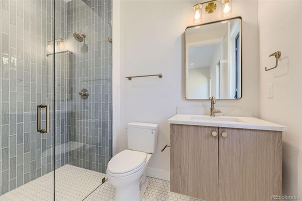 Bathroom, Glass Shower, Interior