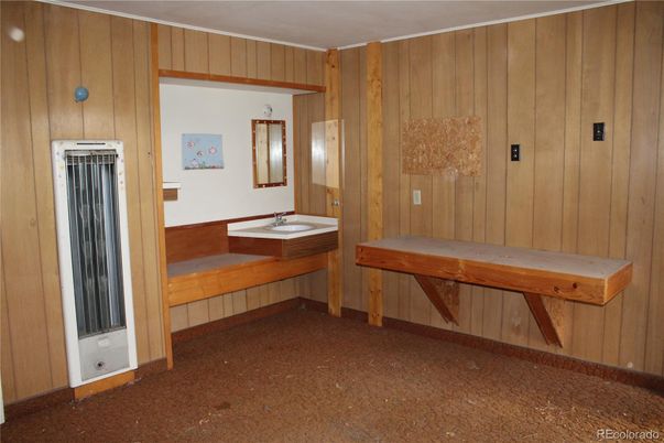 Bathroom, Interior, Wooden Walls