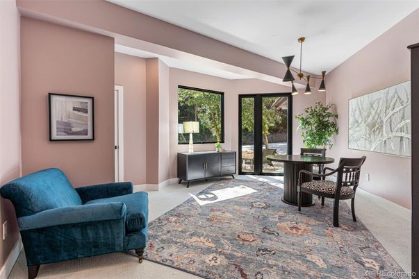 Home Office, Interior, Pendant Lights
