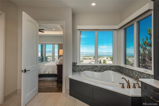 Bathroom, Bedroom, Interior, Recessed Lighting, Wood Texture Flooring
