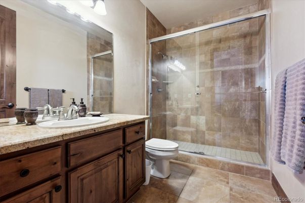 Bathroom, Glass Shower, Interior